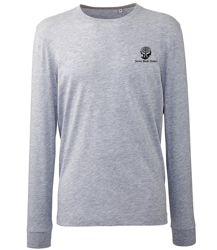 AM011 - Organic Unisex Long Sleeved Tshirt