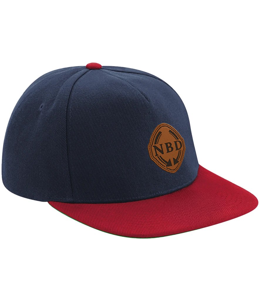 BB660 – Unisex Original Flat Peak Snapback Cap